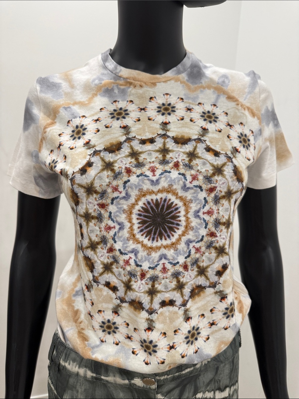 Christian Dior Tie-Dye Mandala Tshirt -size S - exellent condition